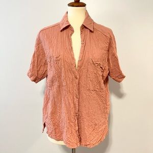 Max Studio Button Down Blouse
